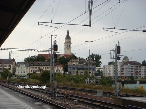Romanshorn dalla stazione